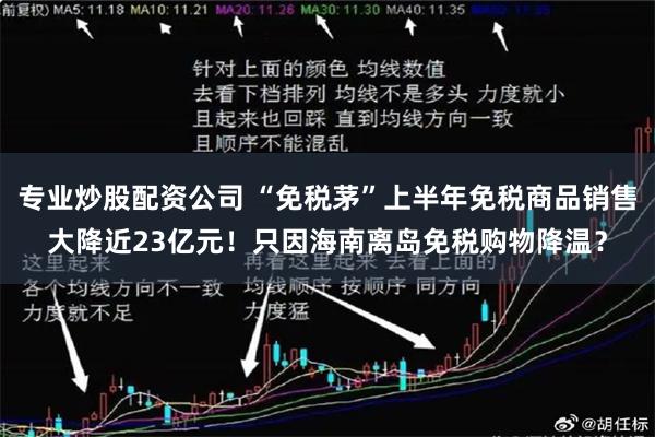 专业炒股配资公司 “免税茅”上半年免税商品销售大降近23亿元！只因海南离岛免税购物降温？