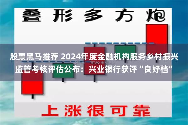 股票黑马推荐 2024年度金融机构服务乡村振兴监管考核评估公布：兴业银行获评“良好档”